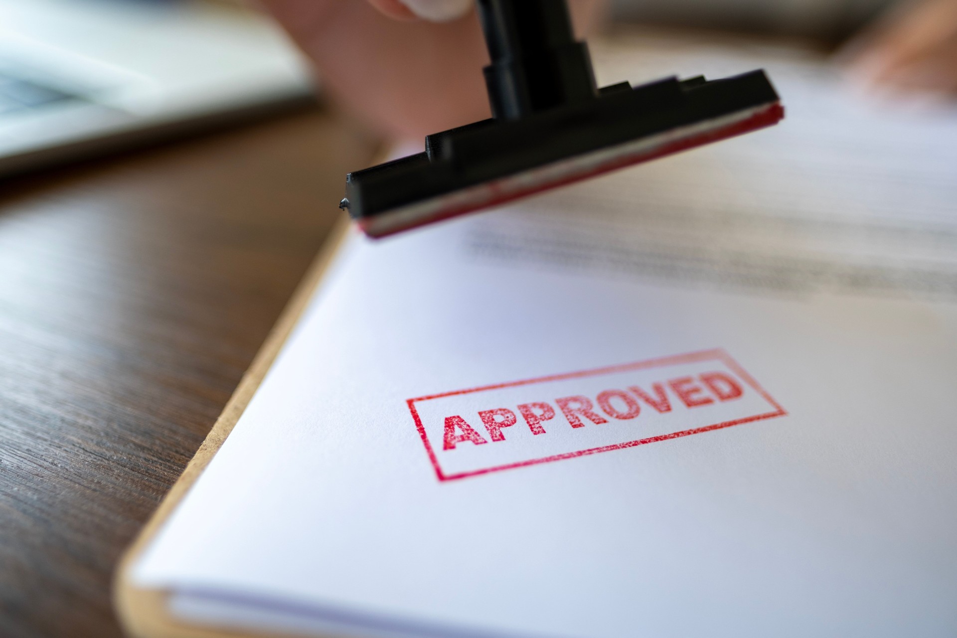 Putting Stamp Of Approval
